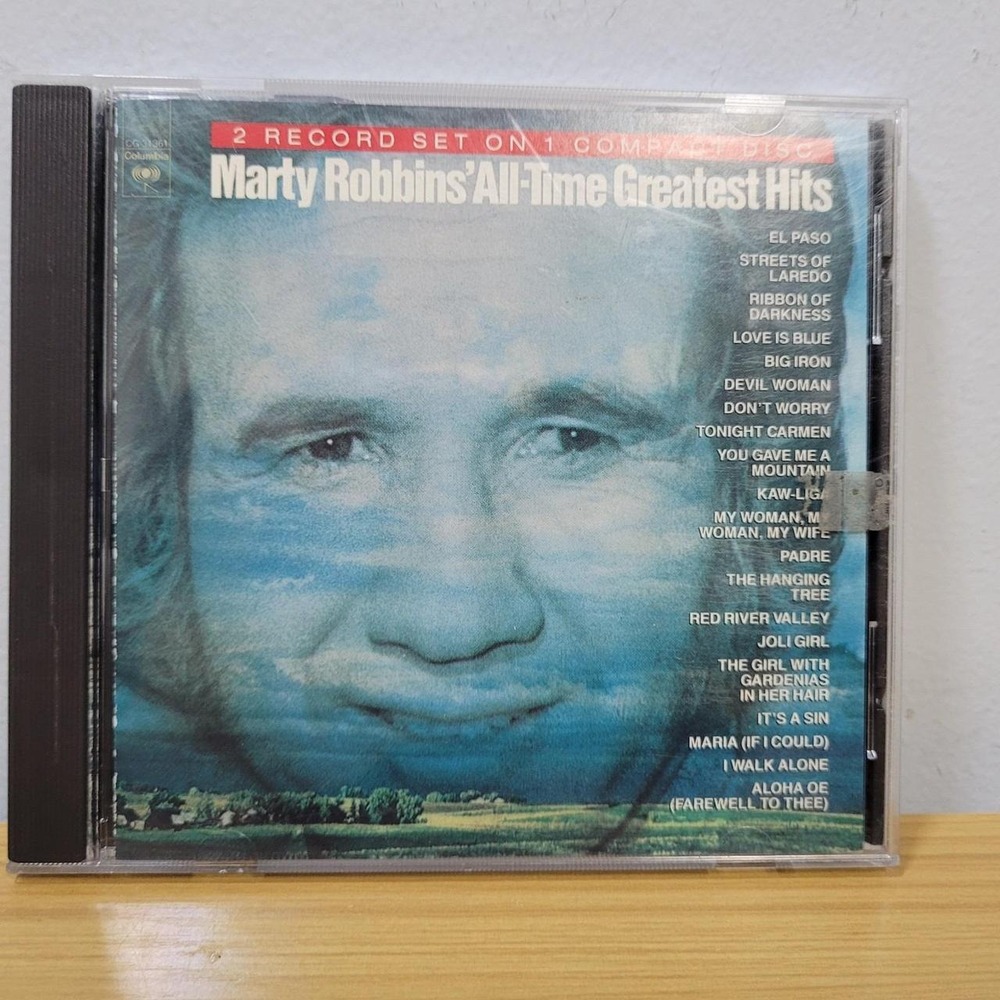 Marty Robbins – All-Time Greatest Hits CD 1989 Country Columbia